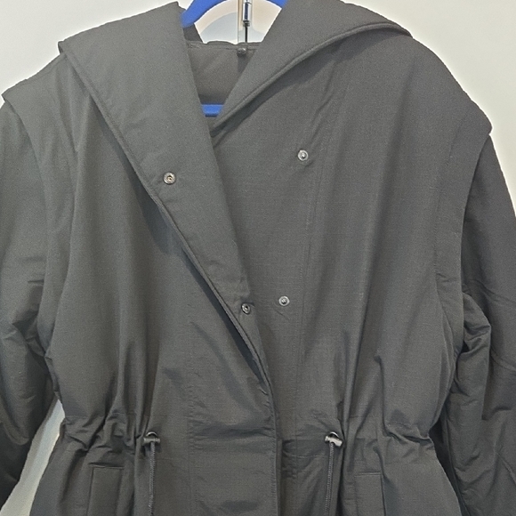 Lou & Grey Long Insulated Parka Coat NEW - L - Picture 3 of 11
